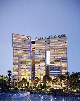 Apartments for Sale in BLAS Puerto Cancún with 2 and 3 bedrooms, 3 and 4 full bathrooms, Cancún QR