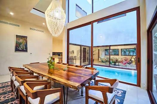 Villa Venta en Holistika, Tulum 4 Recámaras 6 Baños, 320 m², 2 Piscinas,  Rooftop con Gimnasio