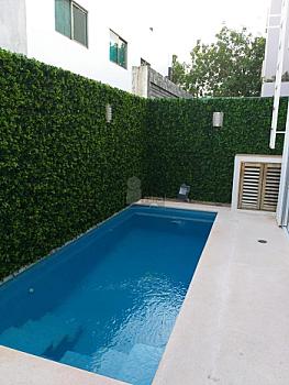 Casa en Venta Residencial Aqua, Cancún. 4 Recs 4.5 Baños Alberca y 232 m² Construcción