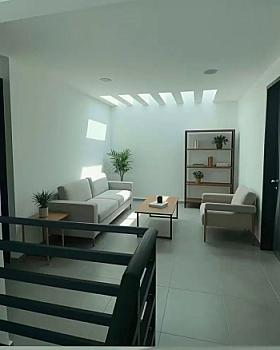 Casa nueva tipo residencial en renta