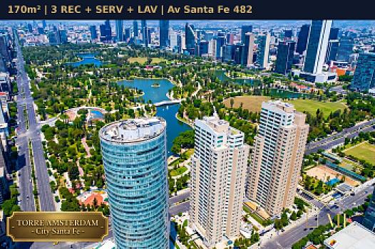 En Venta,  Magnífico Depto. Santa Fe CDMX