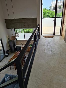 Renta casa amueblada en Región 15 con alberca propia
