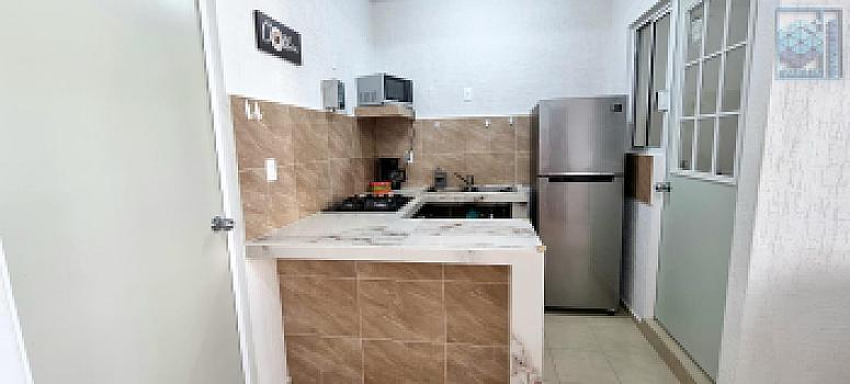 Departamento Amueblado en Renta Condominio Playa Chacchoben Playa del Carmen