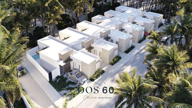 Casas de Playa DOS60 en Chelem, Yucatán. Entrega inmediata