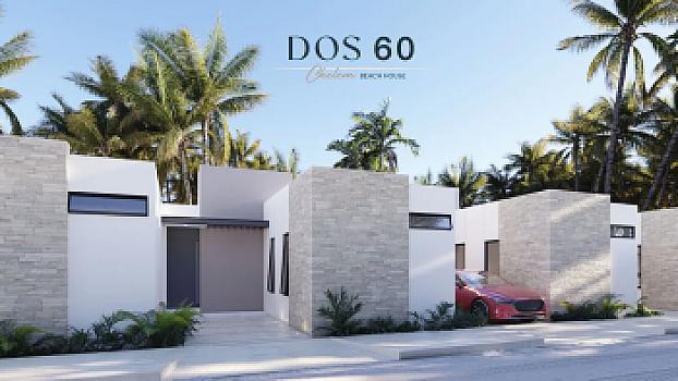 Casas de Playa DOS60 en Chelem, Yucatán. Entrega inmediata