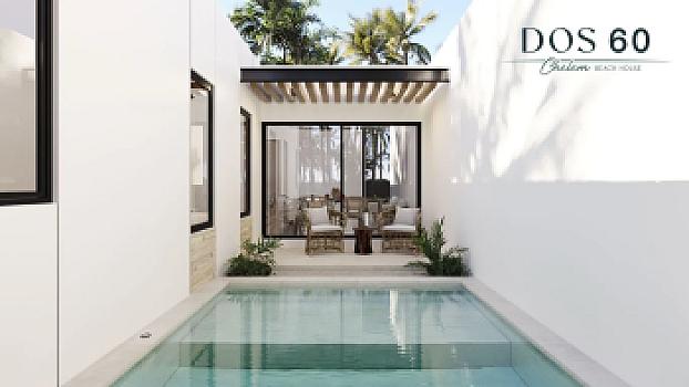 Casas de Playa DOS60 en Chelem, Yucatán. Entrega inmediata
