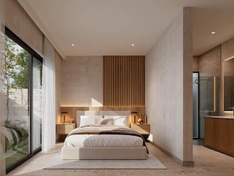Casa contemporánea con alberca privada en Playa del Carmen