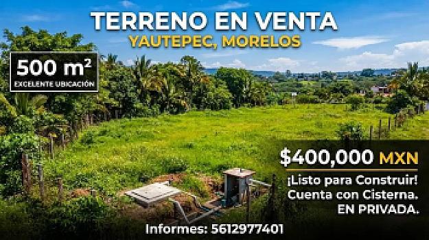 TERRENO en Venta en Yautepec Morelos