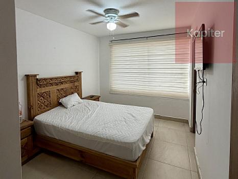 FURNISHED Ground Floor Apartment for RENT with INTERNET in Claustros de Santa María, Querétaro