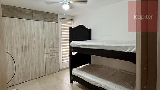 FURNISHED Ground Floor Apartment for RENT with INTERNET in Claustros de Santa María, Querétaro