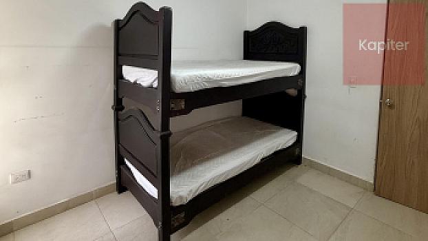 FURNISHED Ground Floor Apartment for RENT with INTERNET in Claustros de Santa María, Querétaro