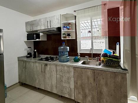 FURNISHED Ground Floor Apartment for RENT with INTERNET in Claustros de Santa María, Querétaro