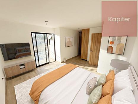 Casa en venta con recámara y baño completo en planta baja en Taray Royal Club, El Marqués, Querétaro