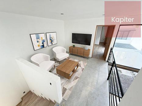 Casa en venta con recámara y baño completo en planta baja en Taray Royal Club, El Marqués, Querétaro