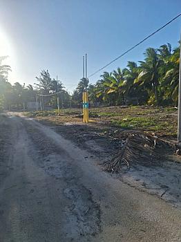 5 Terrenos en esquina dentro del puerto de Telchac, Yucatán