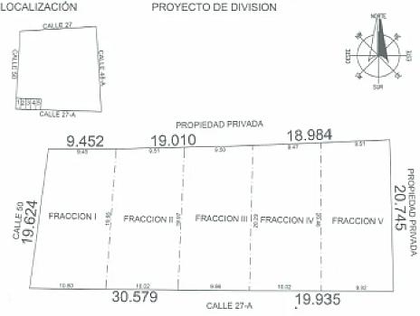 5 Terrenos en esquina dentro del puerto de Telchac, Yucatán