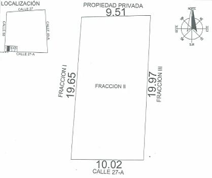5 Terrenos en esquina dentro del puerto de Telchac, Yucatán