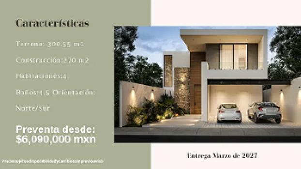 Preventa de hermosa Casa 54 de dos plantas con acabados de lujo dentro de una privada exclusiva con amenidades de primera