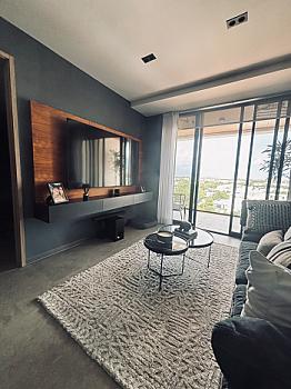 Penthouse en renta en Altea, Vía Cumbres, Cancún, con rooftop privado, jacuzzi y recámara en dos niveles