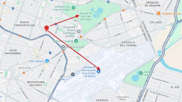sa Venta de Casa en San Juan de Aragon G. A. M. a 20 mnts. del Aeropuerto I. de la CDMX. cuenta con Múltiples Vías de Acceso Hace Esquina con AV. 503