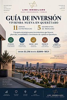 ¿Te mudas o buscas casa, departamento o terreno en Querétaro de entrega inmediata?