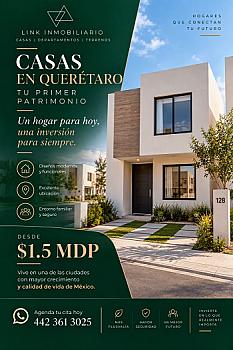 ¿Te mudas o buscas casa, departamento o terreno en Querétaro de entrega inmediata?