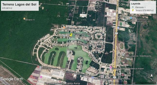 Terreno en Venta en Lagos del Sol, Cancun Quintana Roo