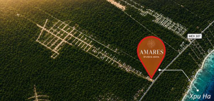 Terreno residencial de 832 m² en AMARES Riviera Maya, cerca de Xpu-Há