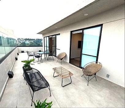 ENTREGA INMEDIATA, ULTIMO PENT HOUSE con 3 rec. Family Room, Roof Garden Amplio con Excelente Vista Panorámica