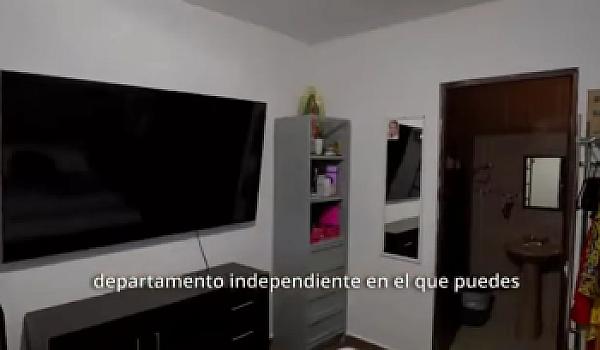 Vivienda con alberca y Departamento
